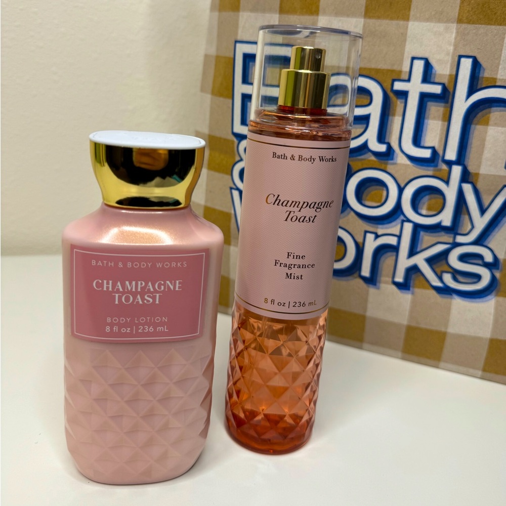 2 Champagne Toast Set Full-Size NWT B&BW